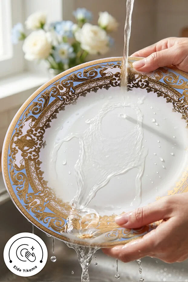 Karaca Royal Opal 24 Parça 6 Kişilik Yemek Takımı Çok Renkli