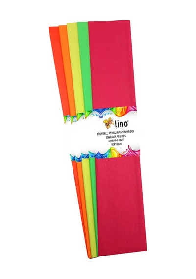 Fosforlu Krapon Kağıdı 50x200 Cm 5'li Paket