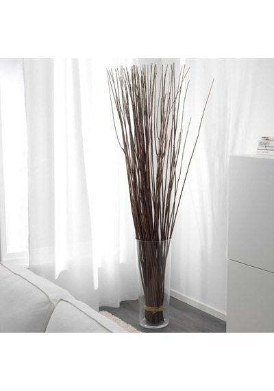 Dekoratif Kuru Buket, Kahverengi, 155 Cm 10 x 13.5 CM