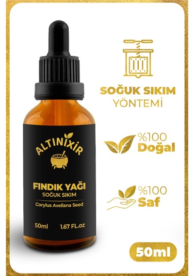 Fındık Yağı Soğuk Sıkım 50ml
