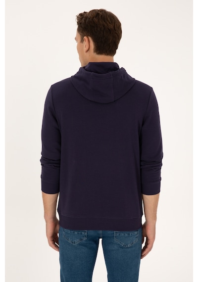 U.S. Polo Assn. U.s. Polo Assn. Erkek Mürdüm Sweatshirt 50315453-vr074 Murdum