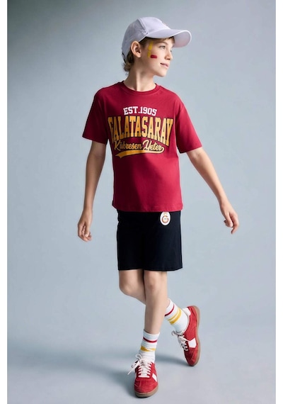Defacto Galatasaray Kısa Kollu Pijama Üstü Şort Pijama Alt 2li Pijama Takımı Erkek Çocuk H7340a826hsrd119 Kırmızı-rd119 Defacto Galatasaray Kısa Kollu Pijama Üstü Şort Pijama Alt 2li Pijama Takımı Erkek Çocuk H7340a826hsrd119 Kırmızı-rd119