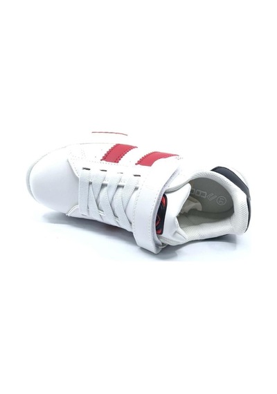 Nike Cool Cooper Unisex Çocuk Günlük Sneaker Spor Ayakkabı Beyaz-kırmızı