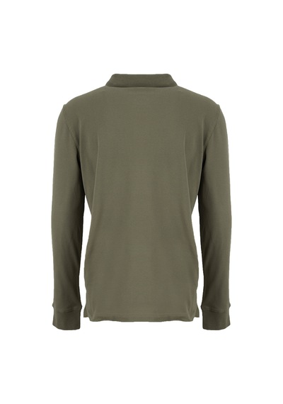 Dockers Haki Erkek Uzun Kollu Polo T-shirt D2620091801 Uzun Kollu T-shirt Polo