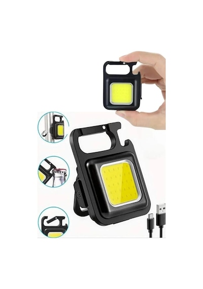 Ers Mıknatıslı Parlak Led Işık 3 Fonksiyonlu Şarj Edilebilir Ledli Mini Taşınabilir Çok Renkli 24609654