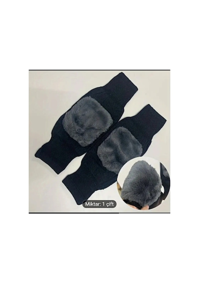 Yıwu Termal Polar Dizlik - Çekmeli Kışlık Bacak Isıtıcıları, Peluş Astarlı,ev&dış Mekan Kullanım Xl