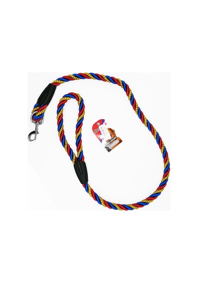Eurodog Köpek Uzatma 18mmx120cm Sarı Kırmızı Mavi N708