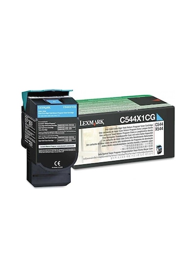 Lexmark C544x1cg Mavi  Toner