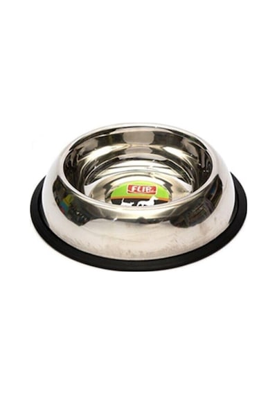 Flip Kedi Ve Küçük Irk Köpek Çelik Mama Ve Su Kabı 940 Ml