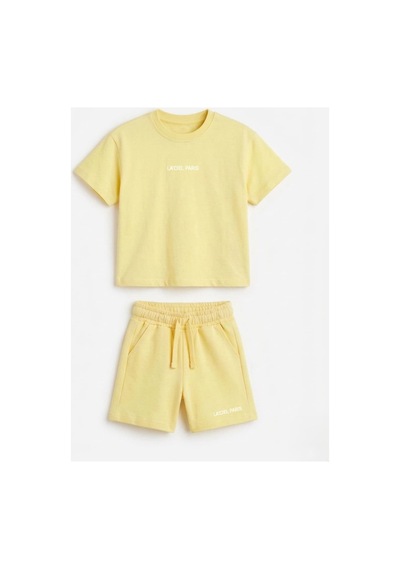 Poala Kids Paris Unisex Takım Sarı