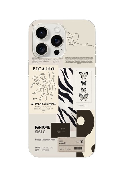 iPhone Uyumlu 14 Pro Desen060 Çok Renkli