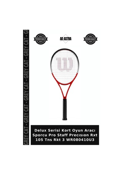 Delux Serisi Kort Oyun Aracı Sporcu Pro Staff Precısıon Rxt 105 Tns Rkt 3 Wr080410u3