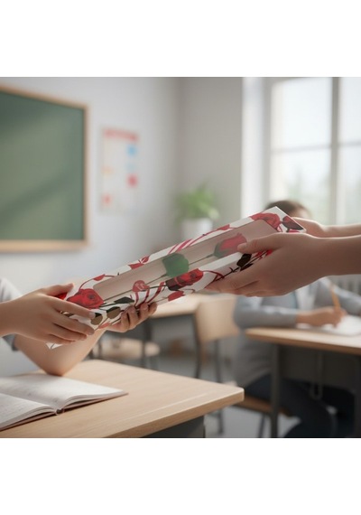 Özel Seri Kutulu Gül - Öğretmenler Günü Hediyesi Ofis Dekoru Çiçek Anlamlı Hediye