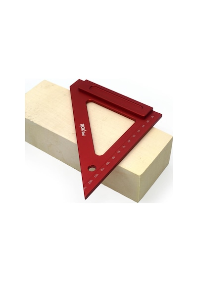Rox Wood 0013 Aluminyum Üçgen Gönye 150    Mm