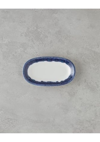 Kayık Tabak 19 Cm Lacivert Çok Renkli