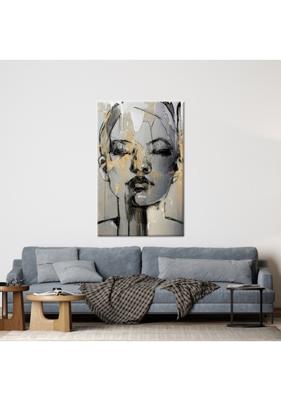 70x100 Cm 1 Parça Kanvas Tablo, Modern Kanvas, Soyut Kanvas