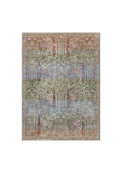 Seyran Halı Monde 801 Multi Polyester Makine Halısı