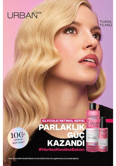 Urban Care Glycolic Retinol Parlaklık Etkili Onarıcı Saç Bakım Serumu-100ml-gloss