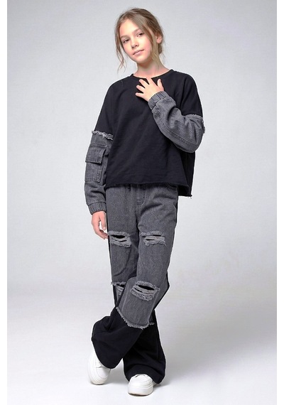 Dmb Kids Kız Eşofman Takım 26kdmb9917 Füme