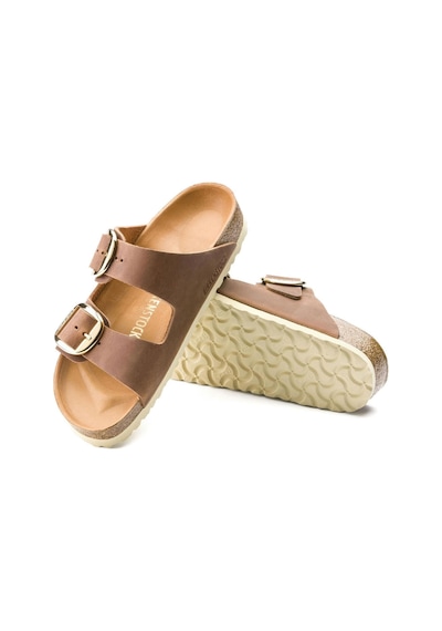 Birkenstock Arizona Big Buckle Kadın Terlik - Konyak Kahverengi