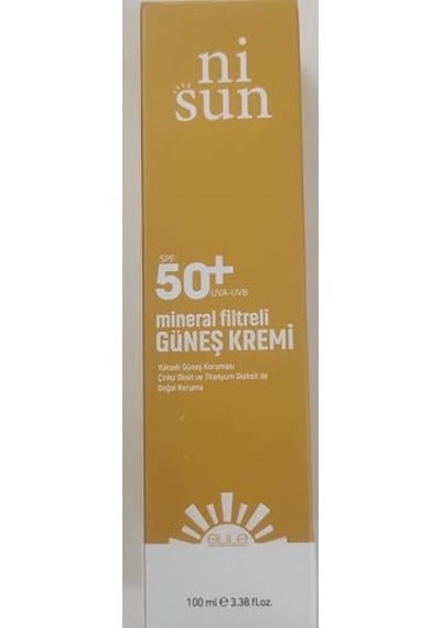 Tr Ni Sun Spf 50+ Uva-uvb Mineral Filtreli Güneş Kremi, 100 Ml