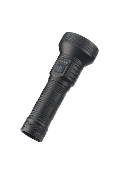İdragon Sv85 Şarj Edilebilir Uv Fener, 3 Led Güçlü Uv El Feneri, Para Kontrol, Mineral Ve Leke Tespit Feneri Siyah