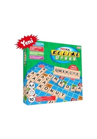 Great Planes Redka Ahşap Kelime Oyunu Kelime Üretme Kelime Avı Yerli Scrabble