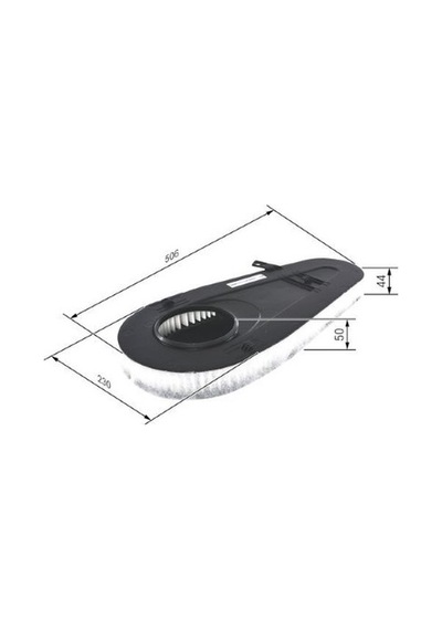 Bmw 7 F01 730d 3.0 2008-2012 Bosch Hava Filtresi