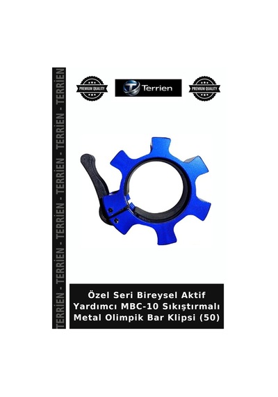 Özel Seri Bireysel Aktif Yardımcı Mbc-10 Sıkıştırmalı Metal Olimpik Bar Klipsi 50