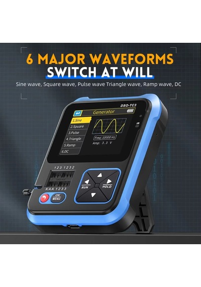 Fnırsı Dso Tc3 Dijital Osiloskop Transistör Test Cihazı Fonksiyon Sinyal Dso-tc3 Standard