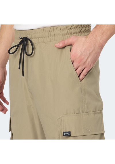 Slazenger RONDA Erkek Cepli Bej Eşofman Altı