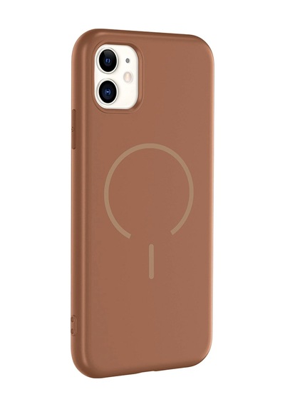 Apple Uyumlu iPhone 11 Kılıf M-safe Şarj Özellikli Zore Meta Kapak