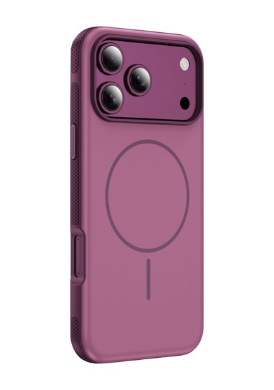 Joko Apple Uyumlu iPhone 18 Pro Max/17 Pro Max Neksa Magsafe Kapak - Bordo Çok Renkli