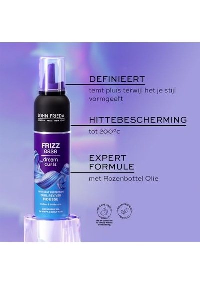 John Frieda Frizz Ease Curl Reviver Mousse 200ml