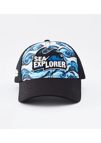 Fubelo Deep Wave Sapka Sıyah Çok Renkli