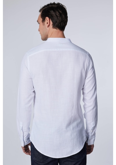 Tudors Erkek Slim Fit Dar Kesim Uzun Kollu %100 Pamuk Keten Doku Hakim Yaka Beyaz Gömlek-26932 Beyaz Tudors Erkek Slim Fit Dar Kesim Uzun Kollu %100 Pamuk Keten Doku Hakim Yaka Beyaz Gömlek-26932 Beyaz