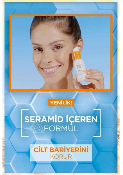 Garnier Ambre Solaire Invisible Süper Uv Günlük Güneş Koruyucu Serum Spf50 30 Ml Sku: Smg8690010457158 Açık Bej Garnier Ambre Solaire Invisible Süper Uv Günlük Güneş Koruyucu Serum Spf50 30 Ml Sku: Smg8690010457158 Açık Bej