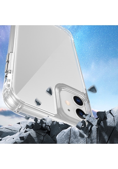 Effox Apple Uyumlu iPhone 11 Kılıf Aihttgli Takılabilir Askı Aparatlı Snap Silikon Kapak-şeffaf Şeffaf