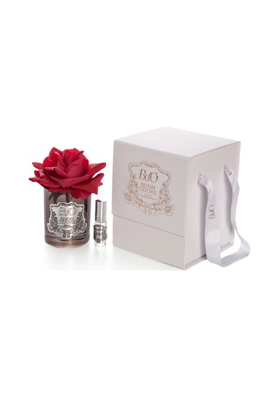 Füme Cam Silver Tek Gül Luxury Home Perfume Rose