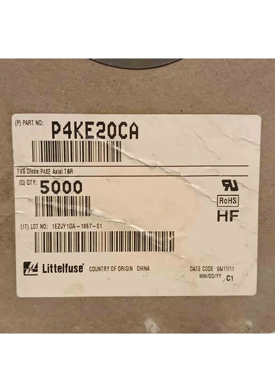 P4ke20ca 20v 400w Transil Diyot 50 Adet