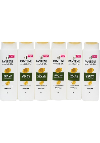 Güç Ve Parlaklık Şampuanı 625 Ml X 6 Adet
