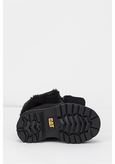 Caterpillar Cat Utah Fur 015z101184 Kadın Bot - Siyah Nubuk-siyah Nubuk Siyah