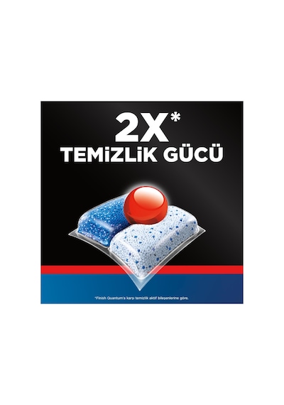 Quantum Max Bulaşık Makinesi Deterjanı Kapsül Tablet 100 Adet 2x50