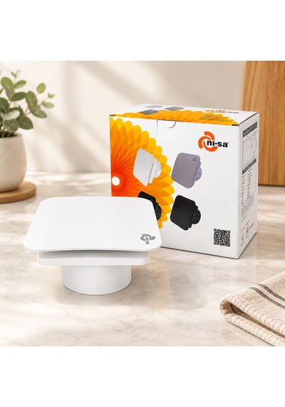 100 Mm Plastik Banyo Tuvalet Aspiratörü 12w