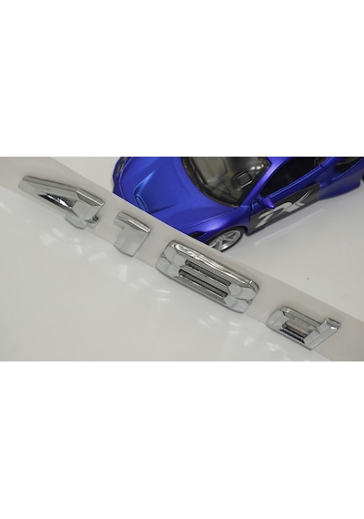 Bmw 418D Bagaj Krom Metal 3M 3D Yazı Logo