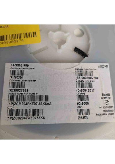 Zc0204fke07-53k6aa 53k6 0204 Smd Direnç 500 Adet