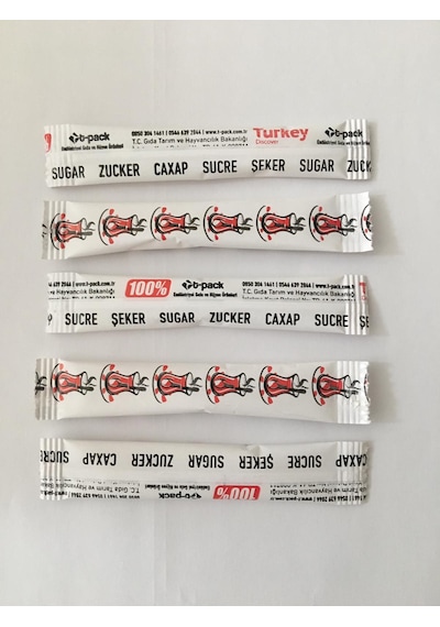 T-Pack Stick Toz Şeker 3000 x 3 G