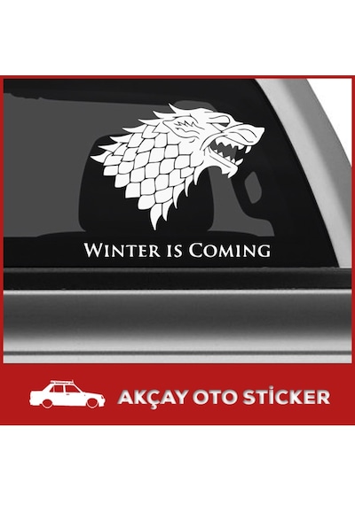 Winter Is Coming Sticker Winter Is Coming Oto Sticker