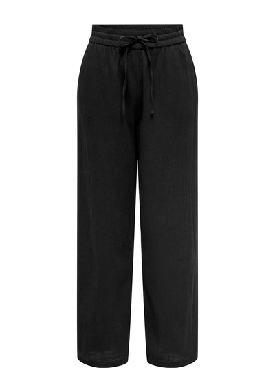 Only Onltızana Cotton Loose Pants Wvn Noos Kadın Siyah Pantolon - 15319090