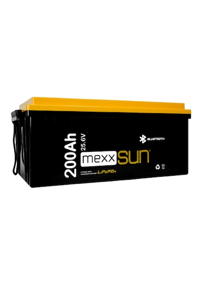 Mexxsun 25.6 Volt-200ah Lifepo4 Lityum Akü